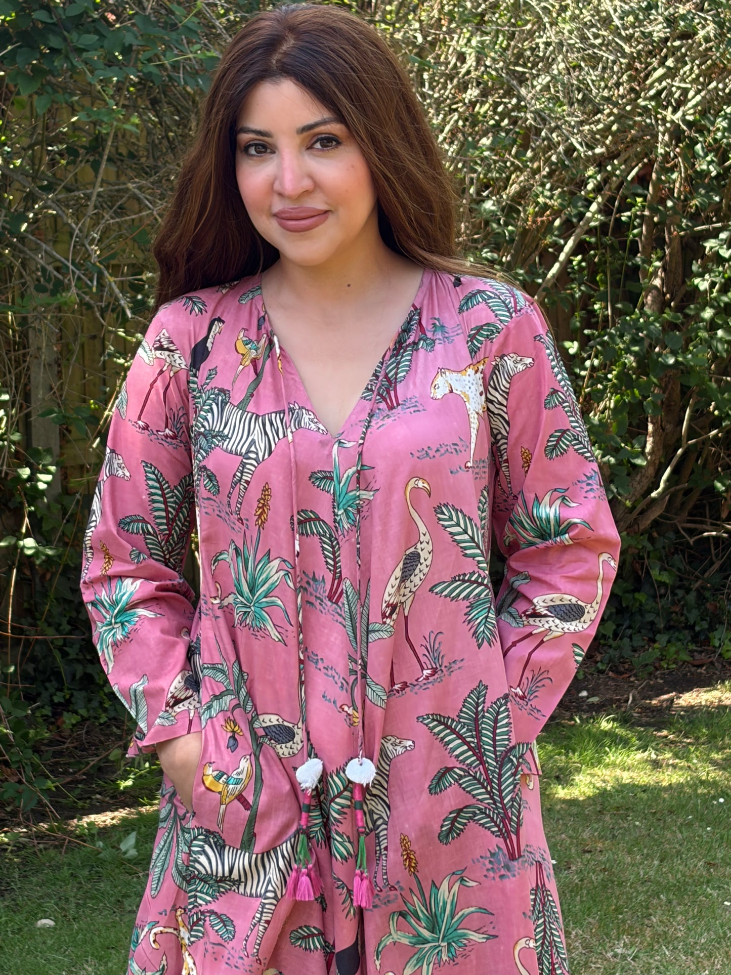 The Pantanal Dress Pink