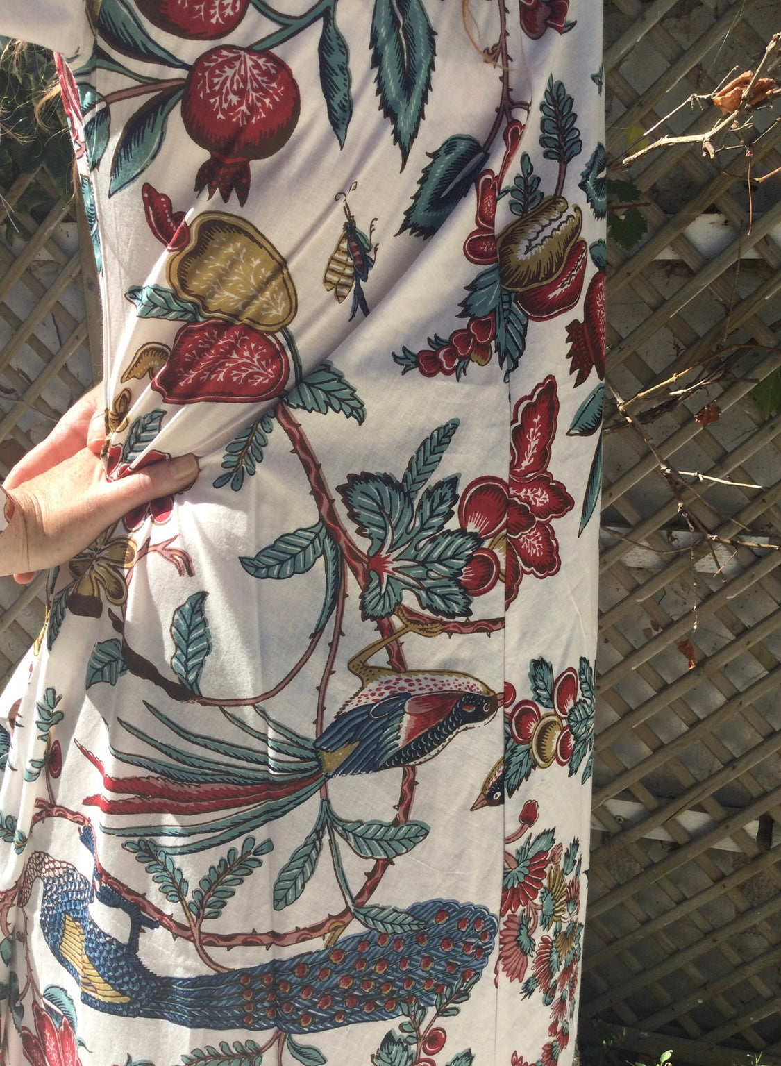 Pomegranates and Peacocks