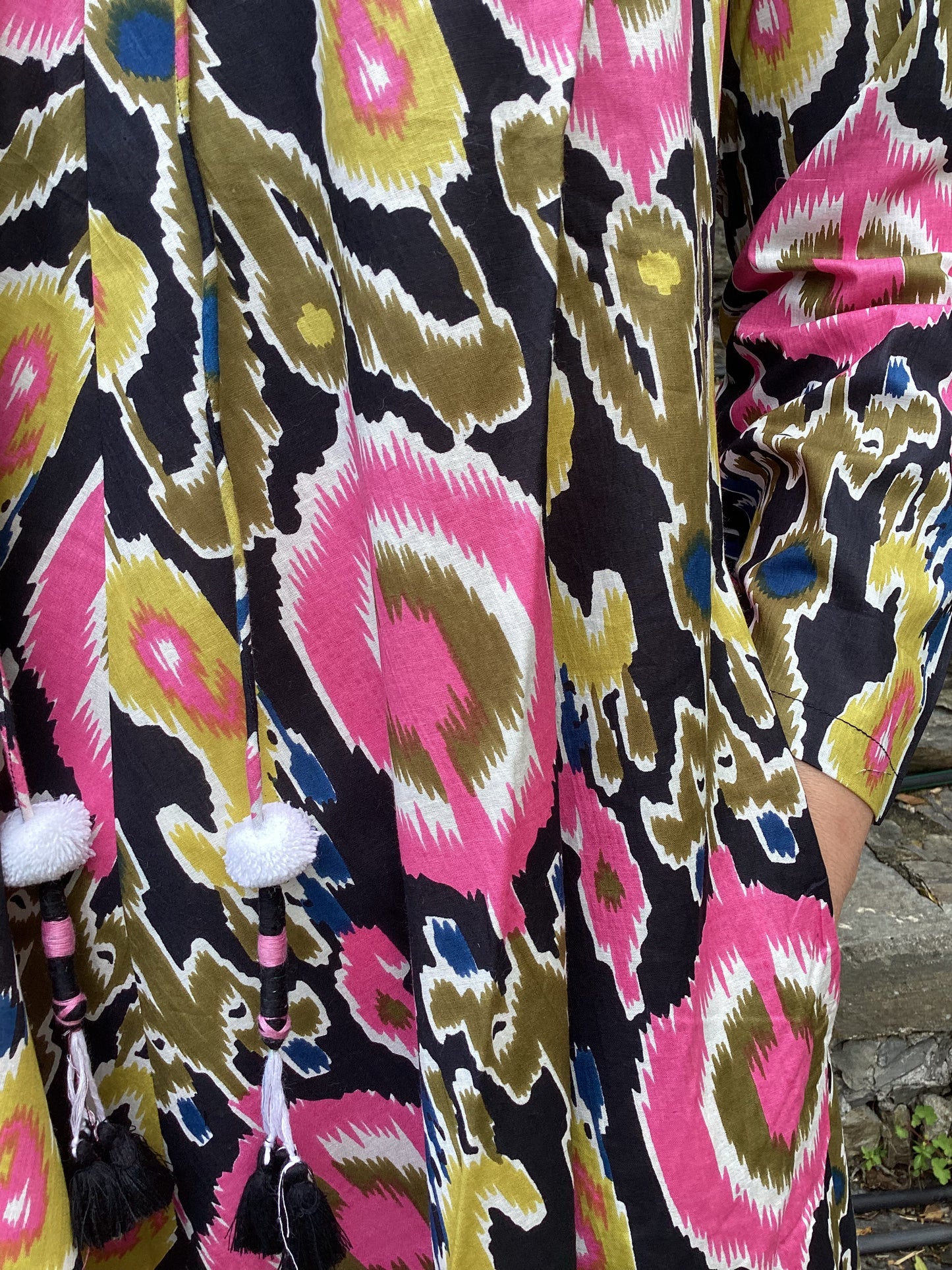 Midnight Ikat
