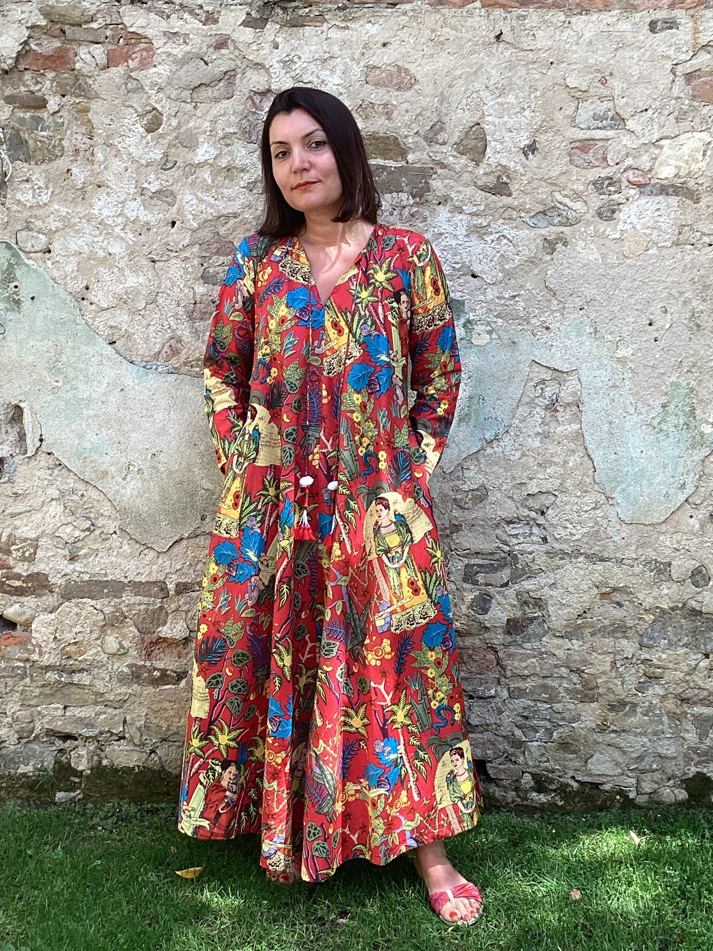 The Frida Kahlo Long Dress