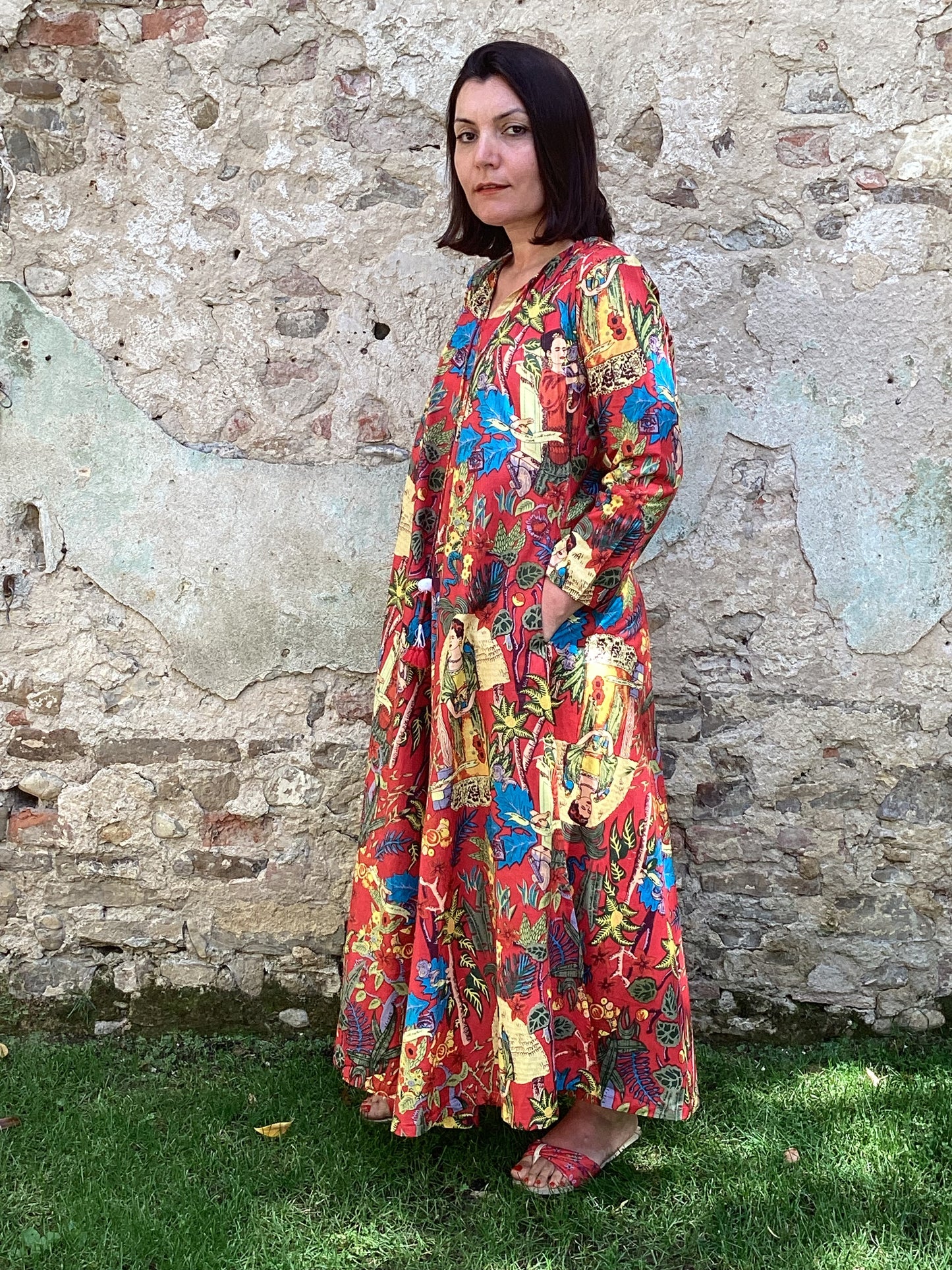 The Frida Kahlo Long Dress