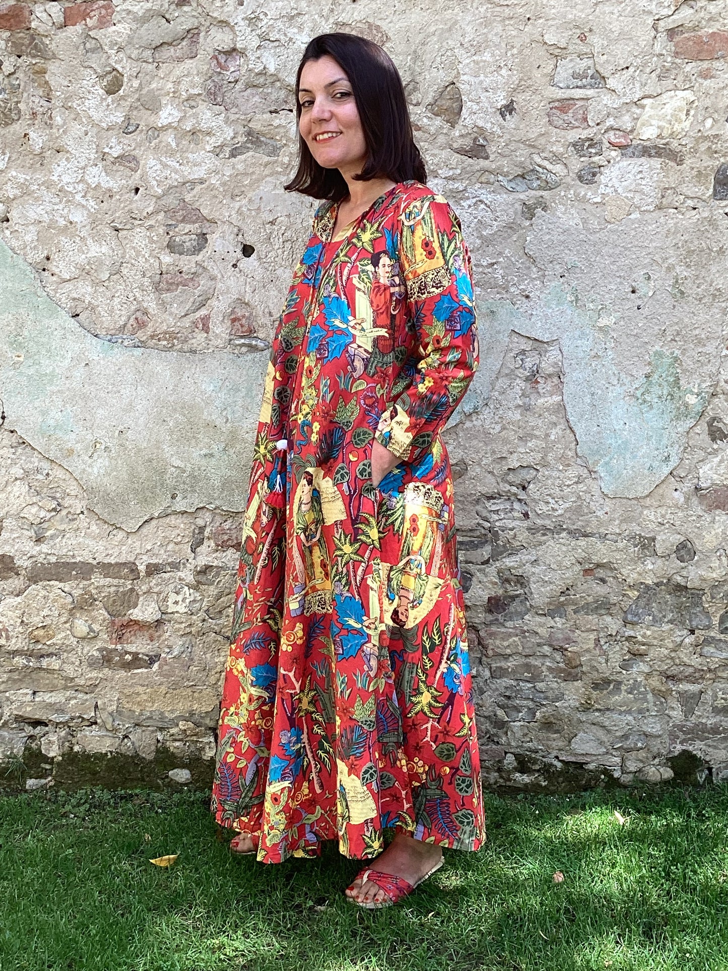 The Frida Kahlo Long Dress