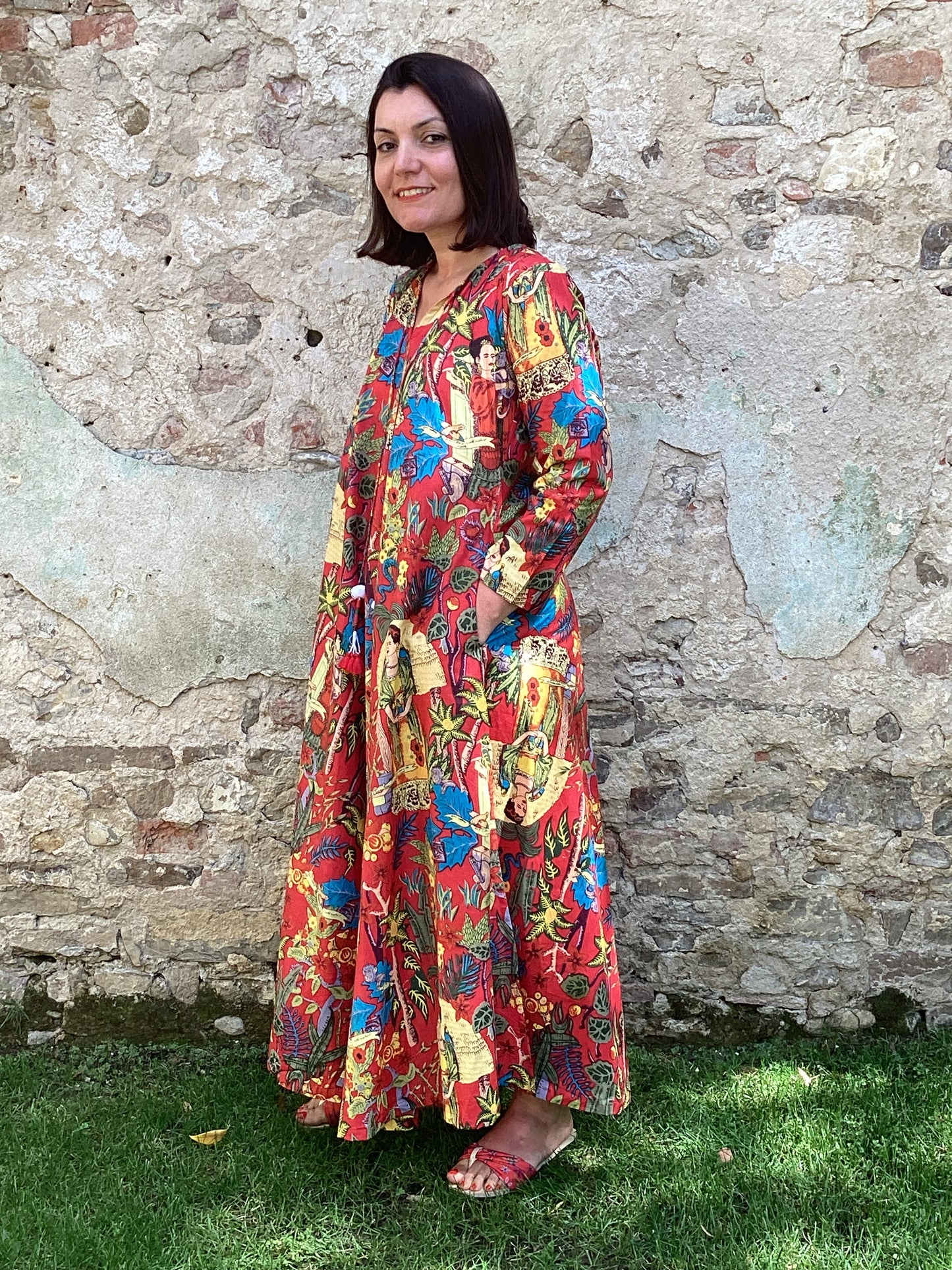 The Frida Kahlo Long Dress