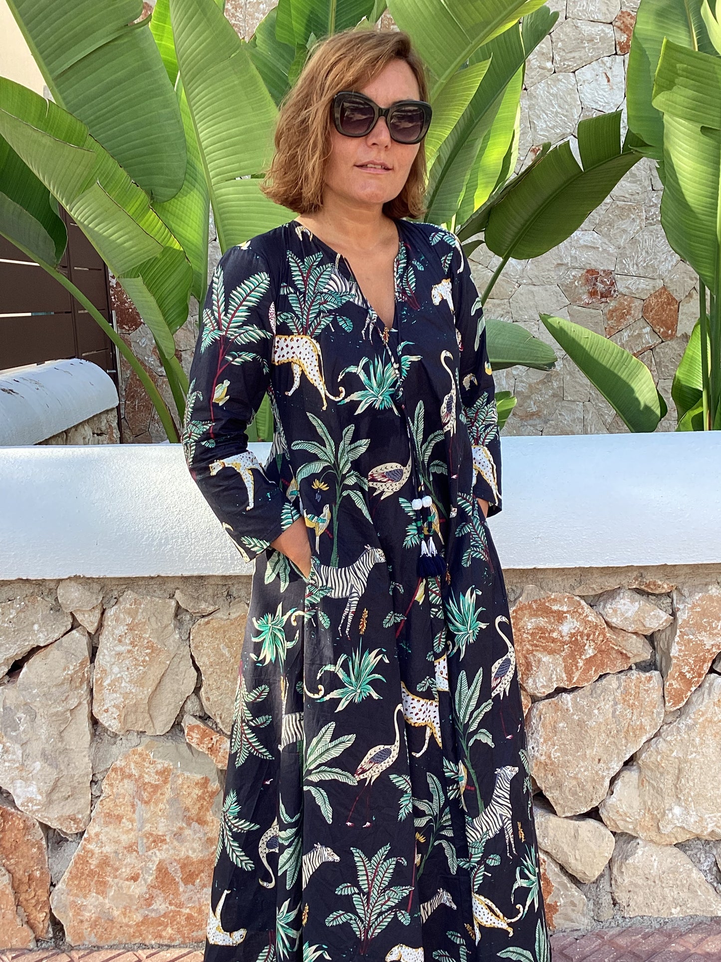 The Pantanal Dress Black
