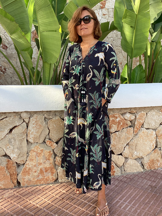 The Pantanal Dress Black