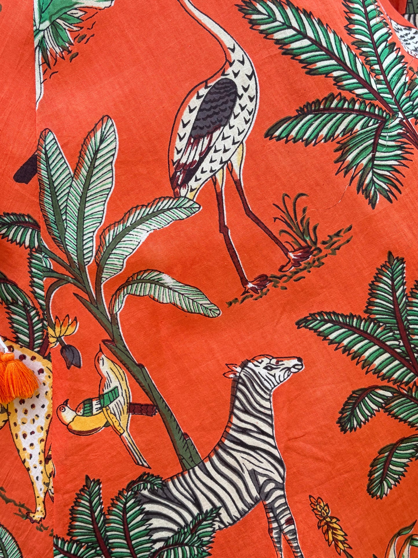 The Pantanal Dress Orange