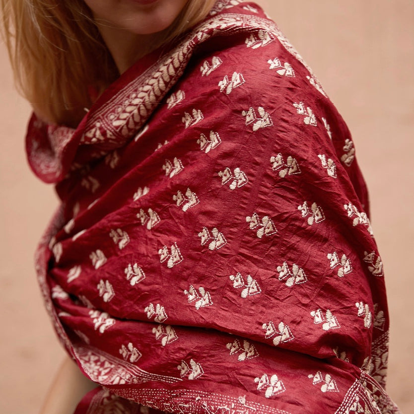 Nakshi Kantha Shawl