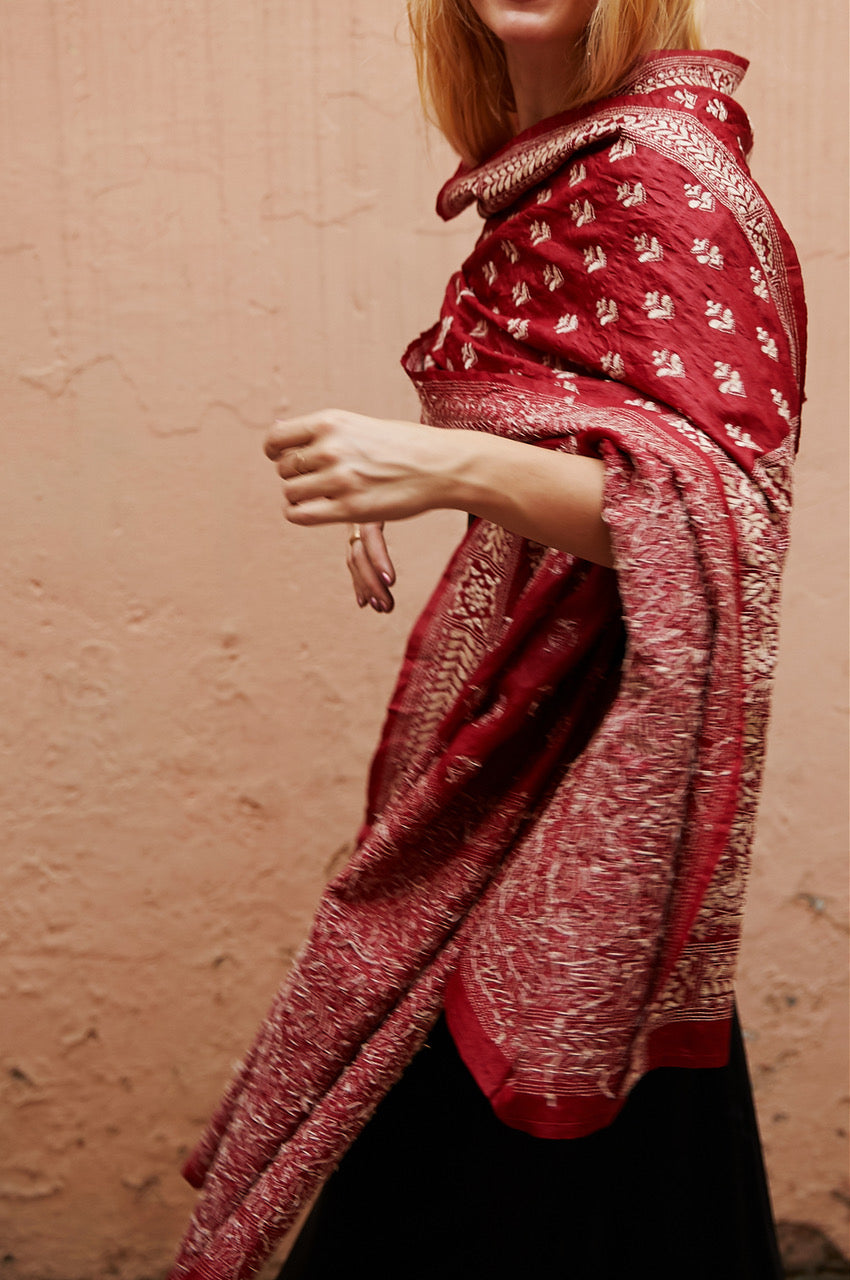 Nakshi Kantha Shawl