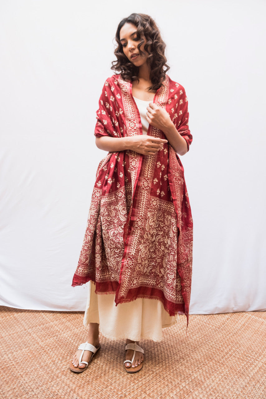 Nakshi Kantha Shawl