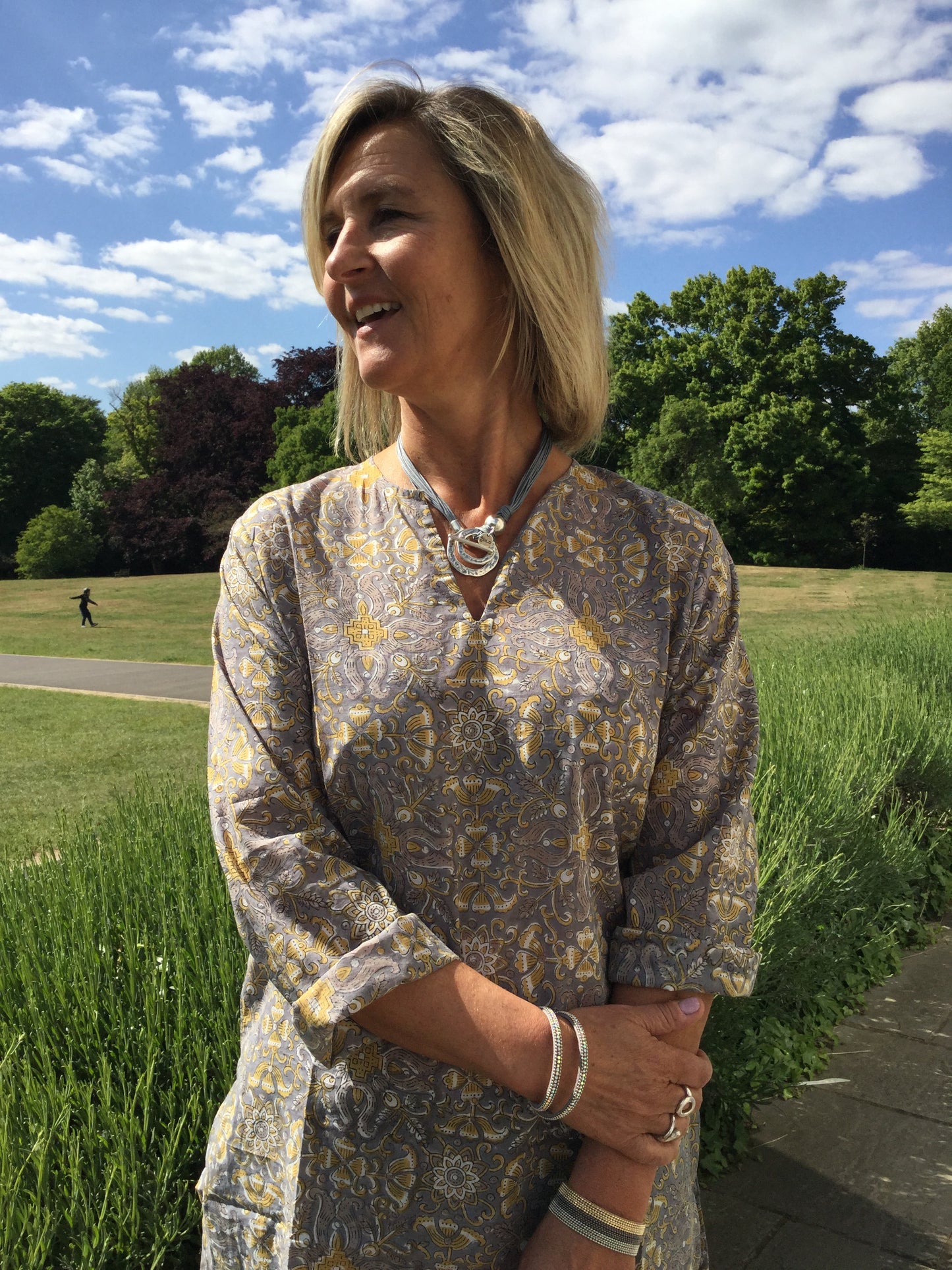 Ladies Cotton Kaftan - Borghetto Santo Spirito