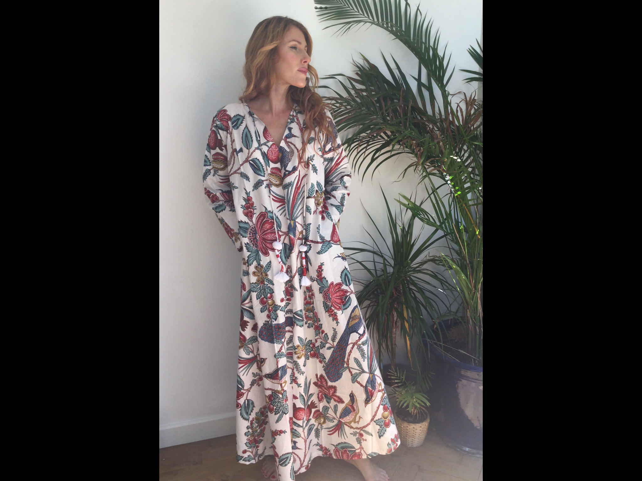 Peacocks top wrap dress