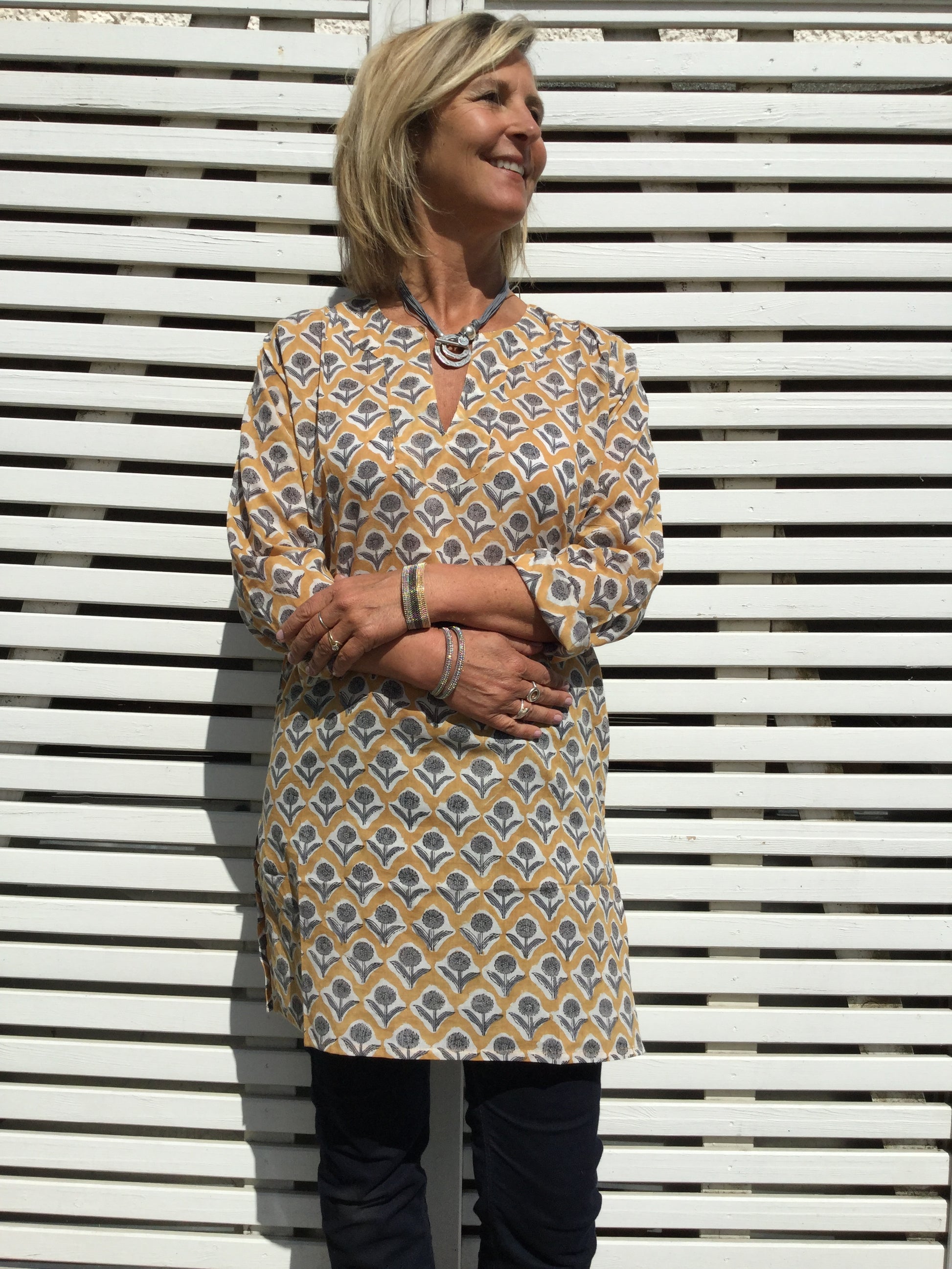 Ladies kaftan - Pineo - Cotton
