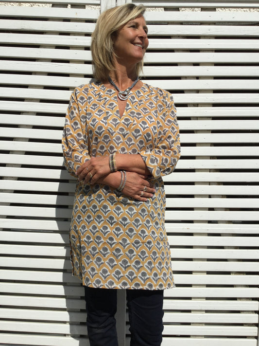 Ladies kaftan - Pineo - Cotton