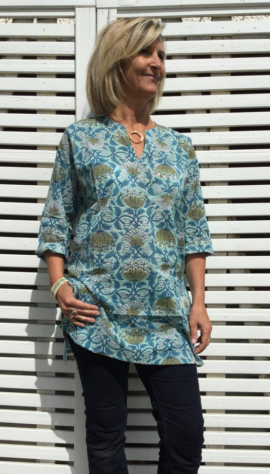 Ladies cotton Kaftan - Selva