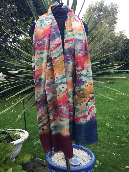 Reflections - 100% Fine Wool Scarf